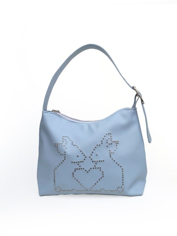 Producto - SHOULDER CONEJITOS CELESTE