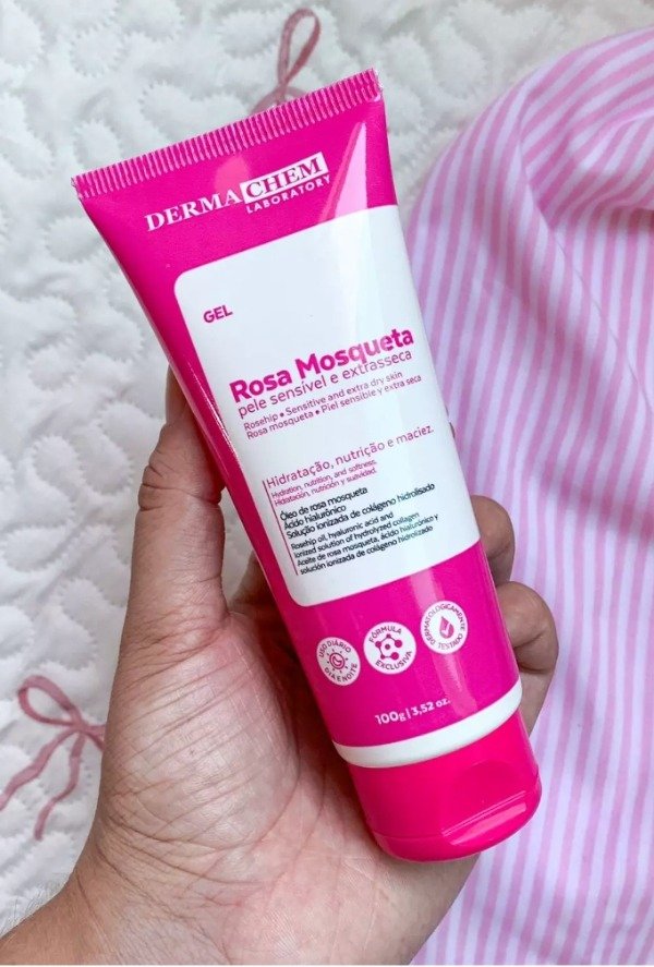Producto - Gel de limpieza rosa mosqueta para pieles sensibles o extra secas