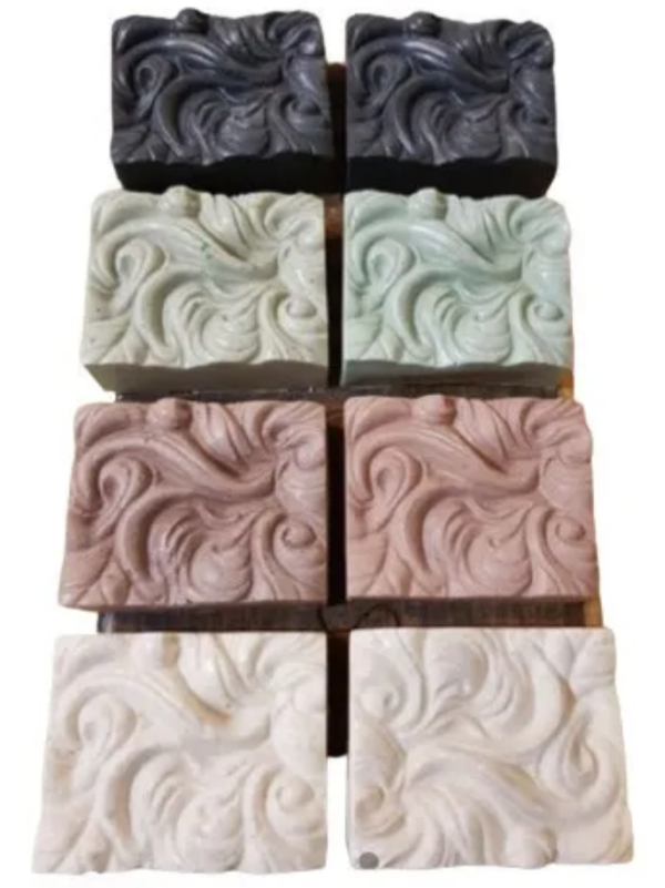 Producto - Molde termoformado jabones texturados 2 cavidades