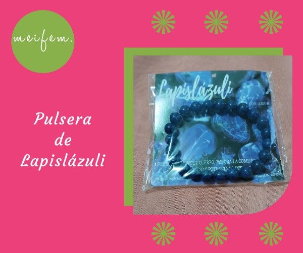 Producto - Pulsera de Lapislázuli