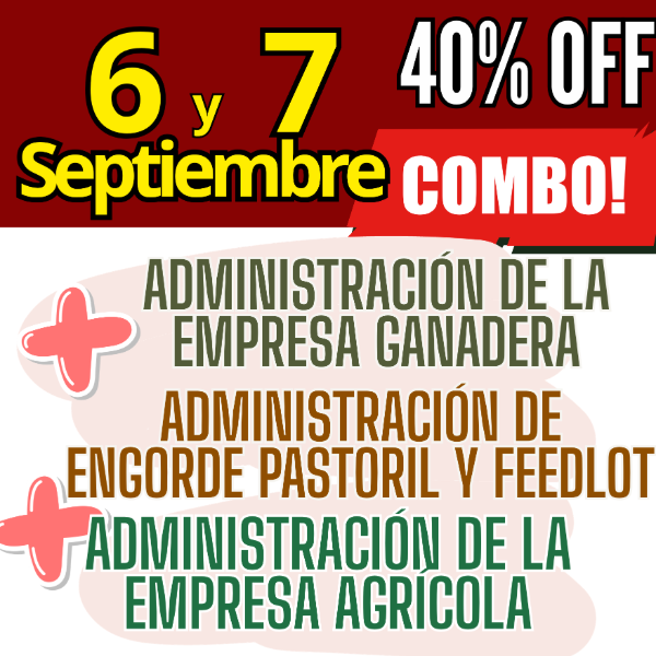 Producto - COMBO 3 CURSOS: Admin Ganadera + Engorde Pastoril y Feedlot + Admin Agrícola - 0