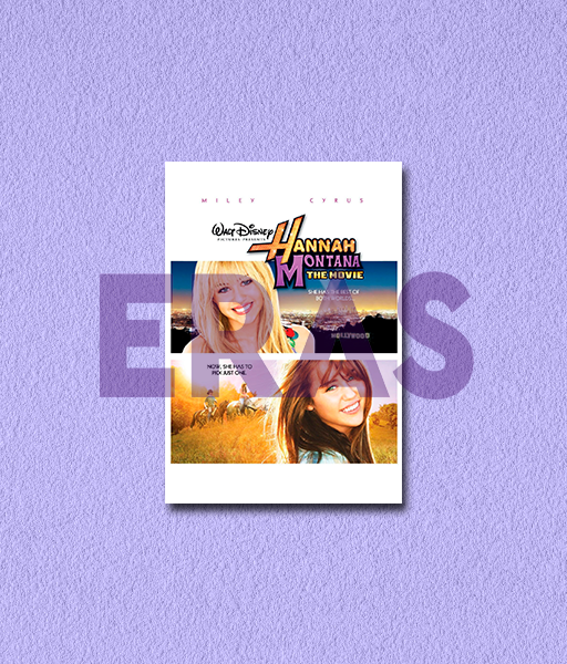Producto - PÓSTER- HANNAH MONTANA - HM THE MOVIE