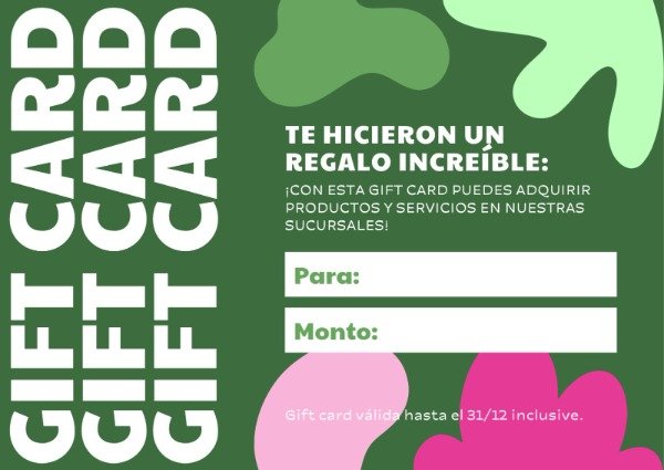 Producto - GIFTCARD MONTO A ELECCIÓN