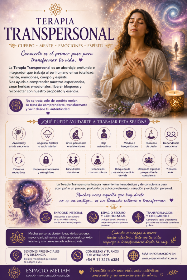 Producto - SESION TERRAPIA TRANSPERSONAL