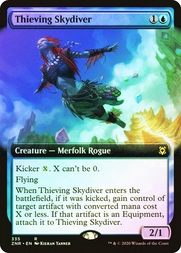 Producto - Thieving Skydiver (Extended Art Foil)