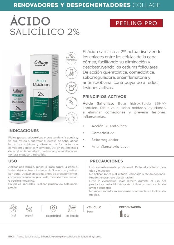 Producto - Collage Peeling Acido Salicilico 2 30ml