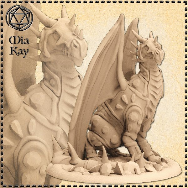 Producto - Dragón con joyas - Dungeons and Dragons