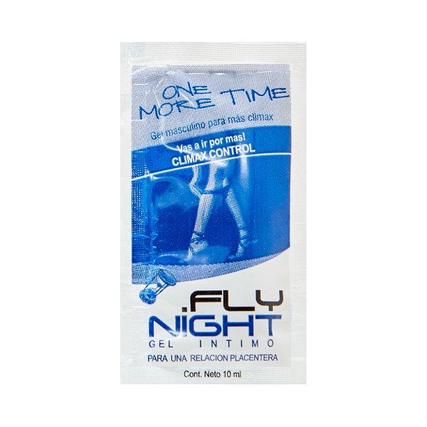 Producto - GEL LUBRICANTE FLY NIGHT ONE MORE TIME RETARDANTE 10ml
