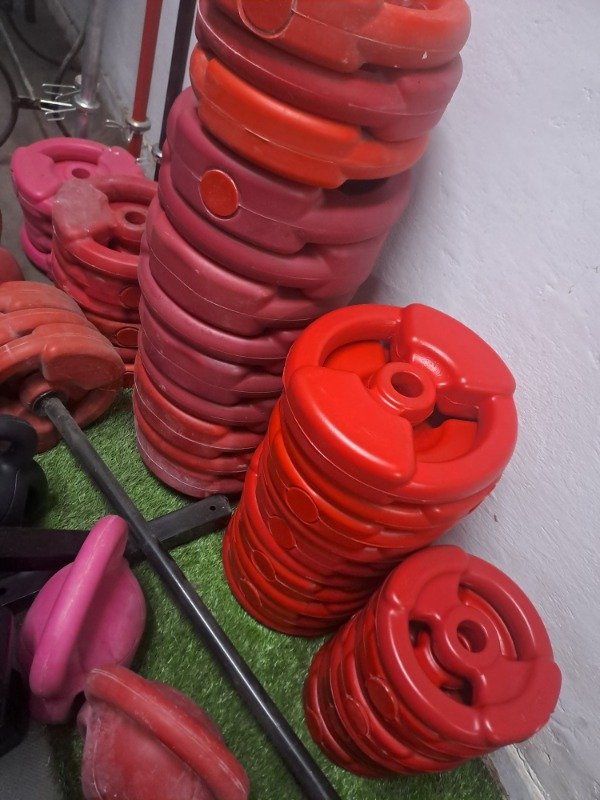 Producto - Disco de body pump ROJOS