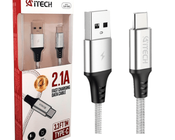 Producto - Cable Mallado Tipo C 2.1A 1 Metro