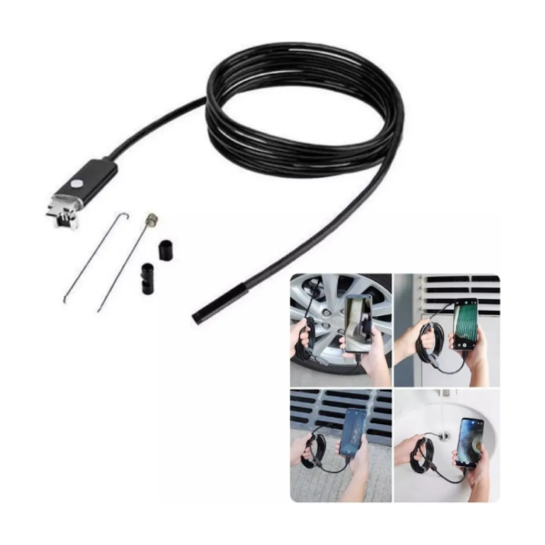 Producto - Cámara Endoscópica 3 en 1 - 7 mm, 2 m de Cable