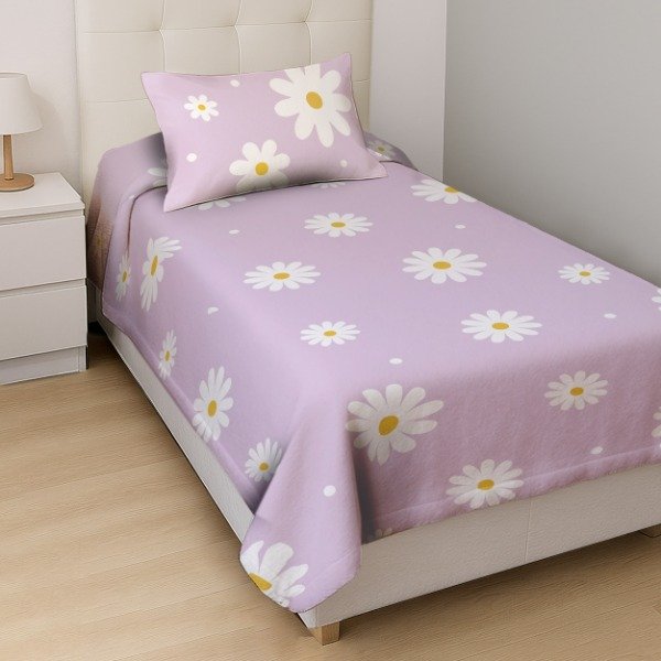 Producto - Cubrecama + Funda MARGA LILA