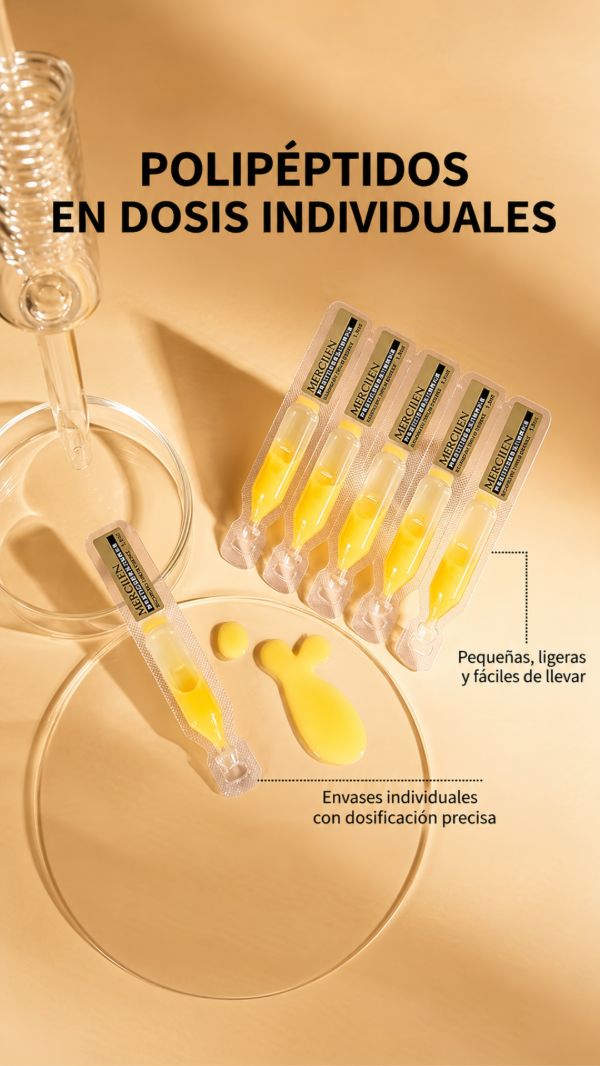 Producto - ESENCIA FACIAL CON PEPTIDOS Y ESCUALANO - 10 AMPOLLAS DE 1,5 ML - 1