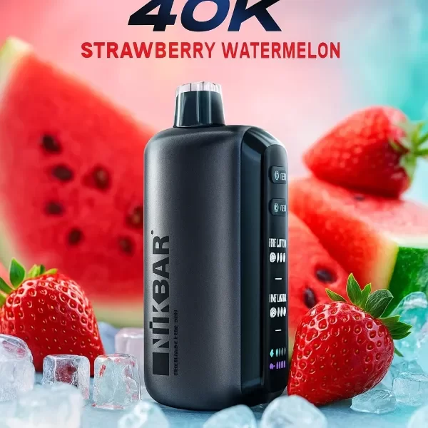 Producto - NIKBAR ICE BABY 40K (STRAWBERRY WATERMELON)