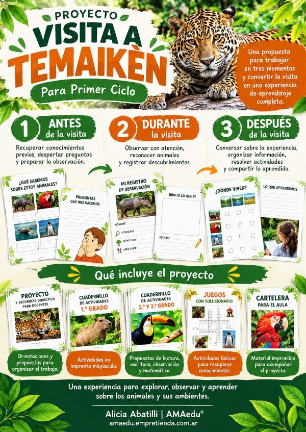 Producto - Visita a TEMAIKEN (Primer Ciclo) - 1