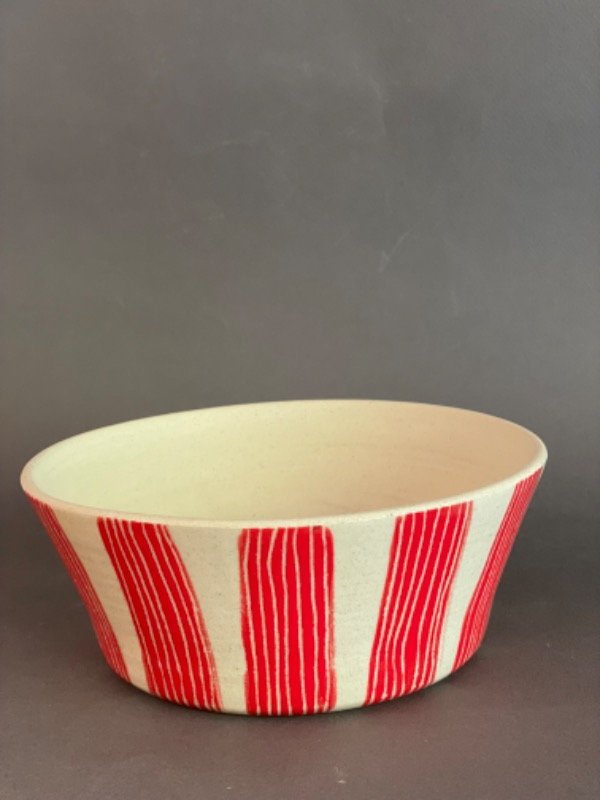 Producto - CONTENEDOR RAYAS ROJO
