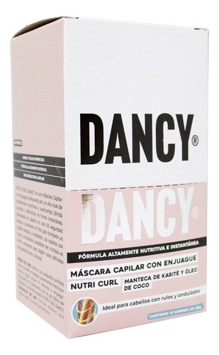 Producto - Otowil Dancy Nutri Curl Mascara Nutritiva Rulos X12 Sobres