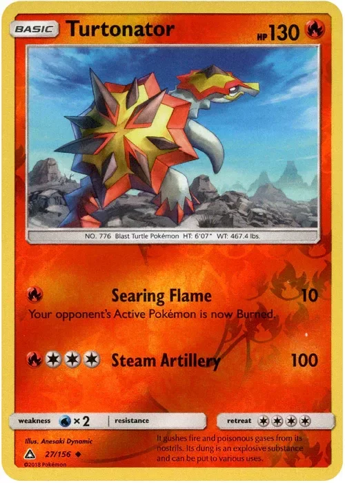 Producto - Turtonator - 27/156 - Ultra Prism - Reverse Holo