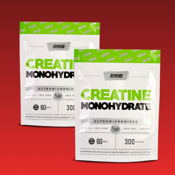 Producto - X2 Creatina 300gs. doypack STAR NUTRITION
