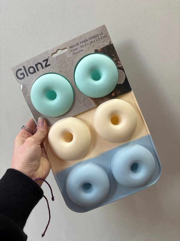 Producto - Molde Donitas x6 silicona Glanz