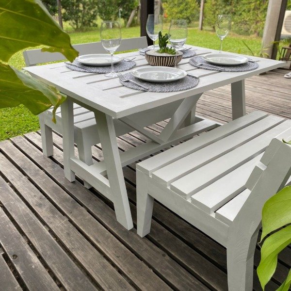 Producto - Juego de Comedor Exterior "Low Dining" - 0