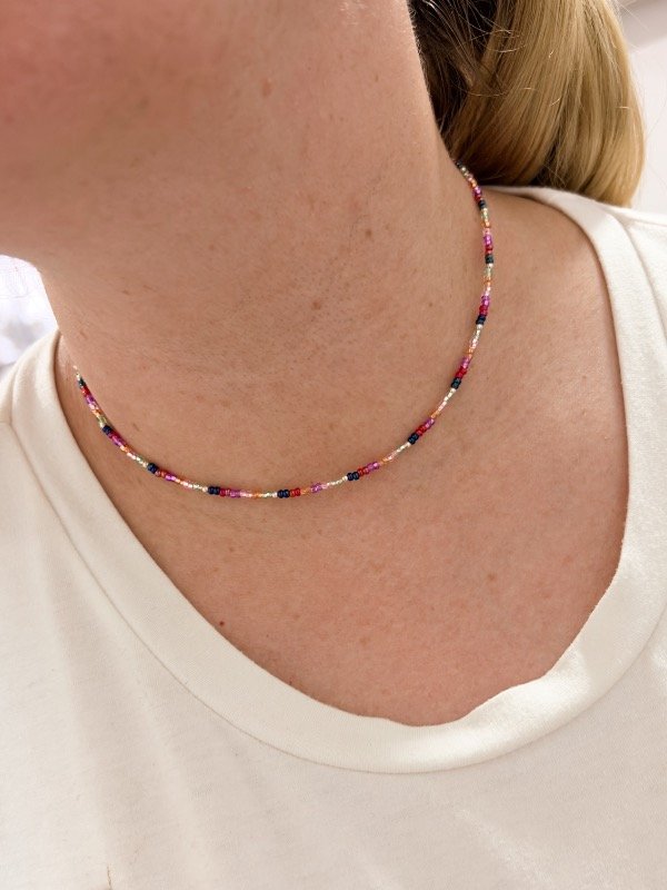 Producto - Choker minis canutillos 45cm - 0