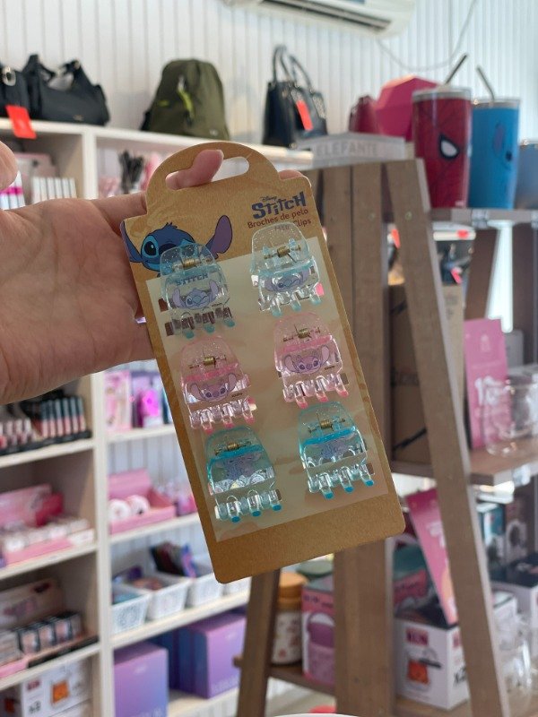Producto - broches de pelo Stitch