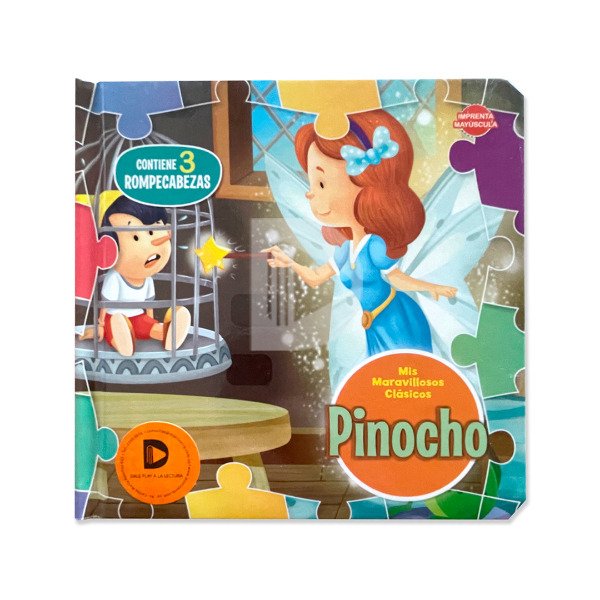 Producto - COLECCIÓN MIS MARAVILLOSOS CLÁSICOS - PINOCHO Con 3 rompecabezas