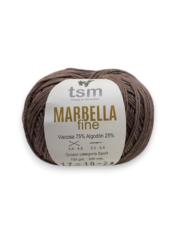 Producto - HILADO MARBELLA 8/3 FINE X 100 GRS - 17 HABANO