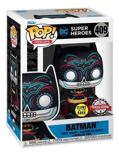 Producto - Funko Pop! Batman Dia De Los Muertos #409 Glows In The Dark Special - 0