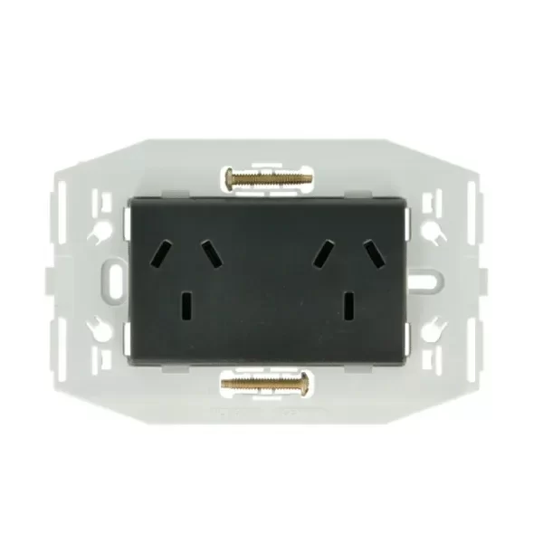 Producto - Módulo Toma Doble Norma 10A c/ Bastidor KALOP