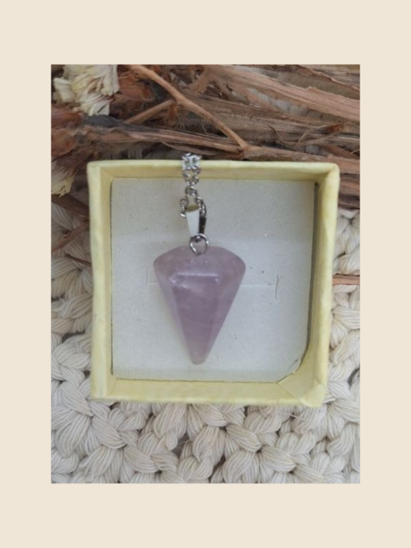 Producto - Dije mini péndulo "Amatista"