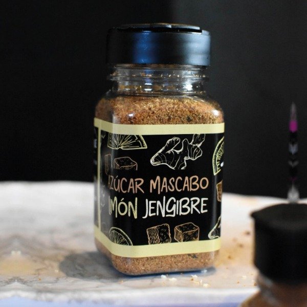 Producto - TOQUE DULCE Azúcar Mascabo, Limón y Jengibre