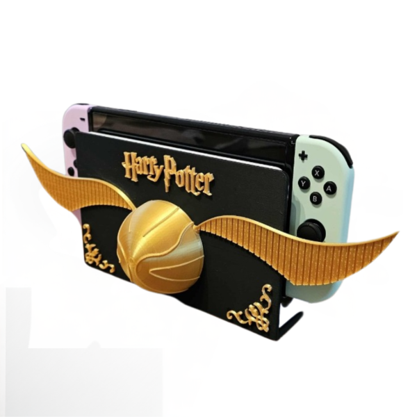 Producto - Dock Harry Potter Nintendo Switch Classic OLED  Edición Snitch Dorada