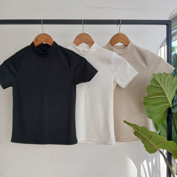 Producto - 665-REMERA MEDIA POLERA