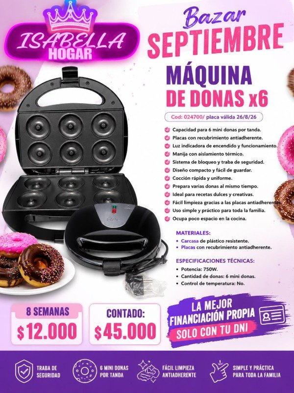 Producto - doneras x6 - 0