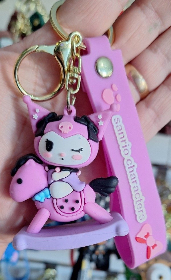 Producto - Llavero Kuromi a Caballo