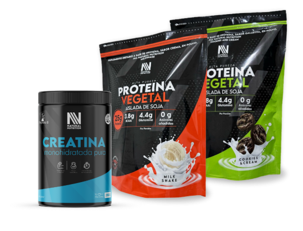 Producto - Combo 1 Creatina + 1 Proteína