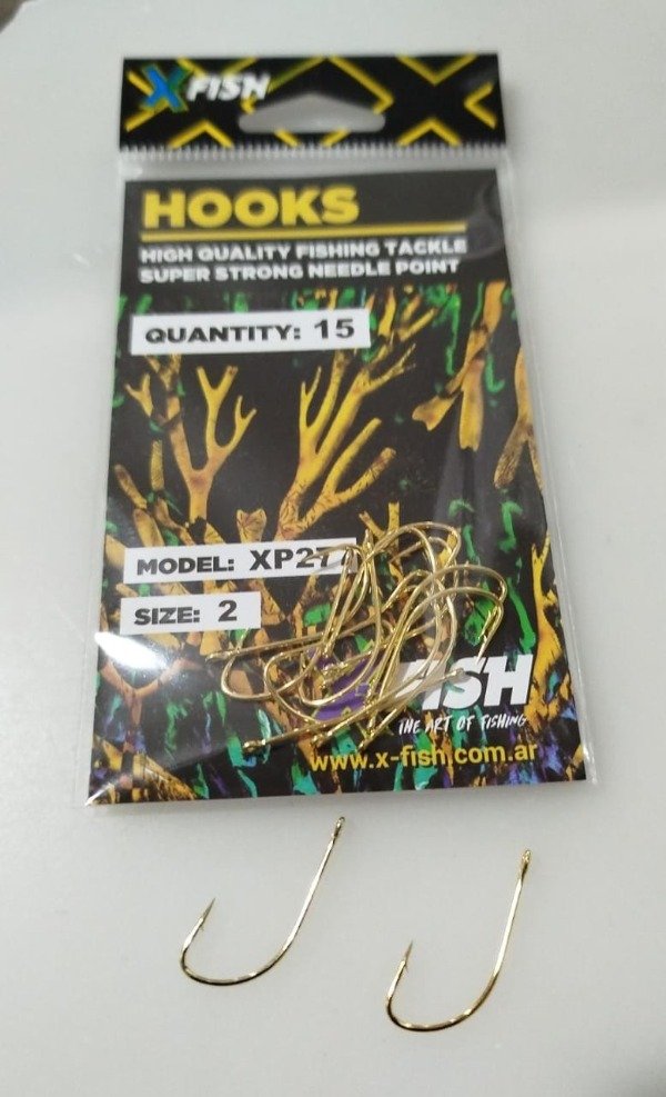 Producto - ANZUELO XFISH 277 DORADO EN BOLSA