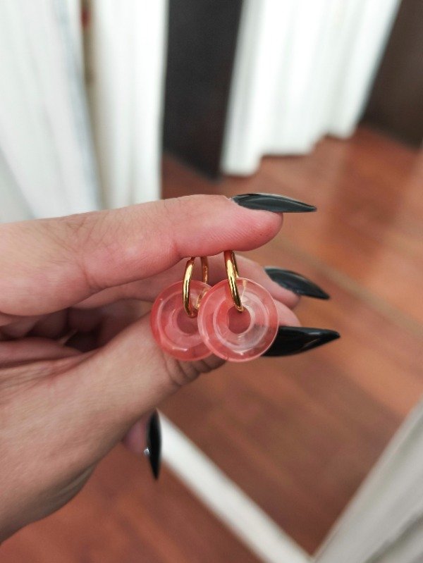 Producto - Argollitas Glow (acero dorado)