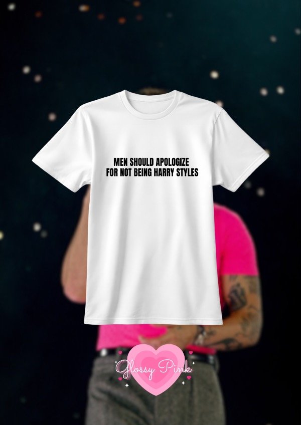 Producto - Remera Men Should Apolagize For Not Being Harry Styles - DTF