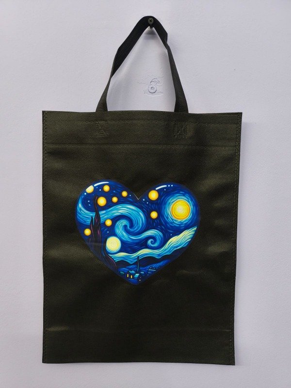 Producto - Totebag corazon noche estrellada