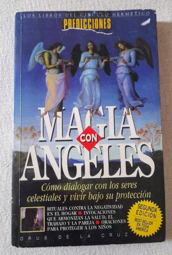 Producto - Magia Con Angeles - Orus De La Cruz - Libro Latino - Circulo hermetico