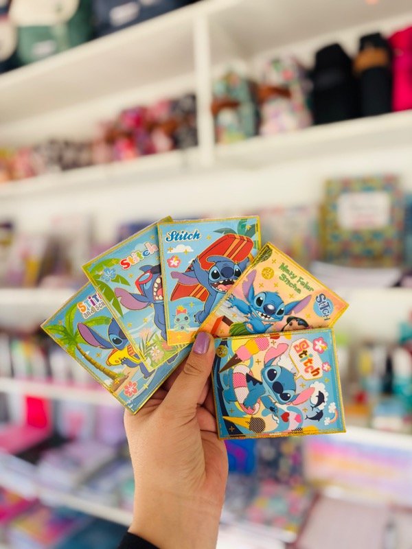 Producto - Mini libretas de Stickers STITCH