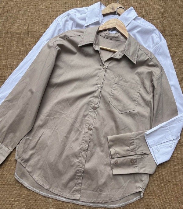 Producto - Camisa over básica