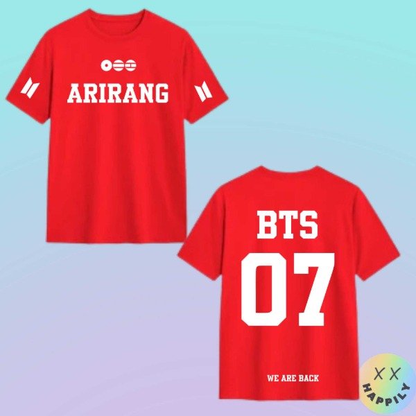 Remera bts doble estampa 4