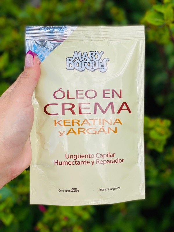 Producto - Máscara Argan y Keratina Mary Bosques