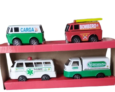 Producto - Juguetes Metálicos: SET DE 4 VEHICULOS - 2