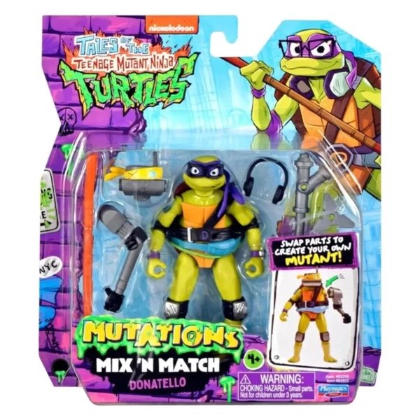 Producto - Teenage Mutant Ninja Turtles Mutations Mix 'N Match Donatello