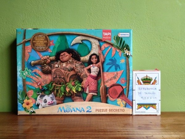 Producto - 1119 - Rompecabezas 48 piezas c/lupa - MOANA